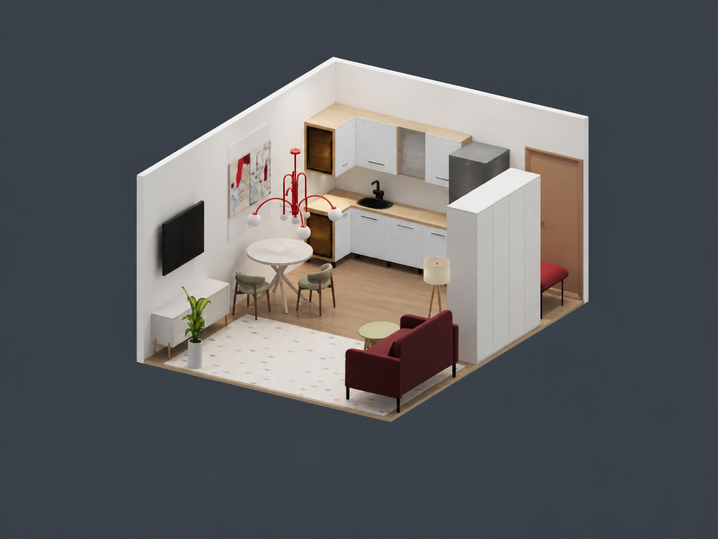 Комната в 3D